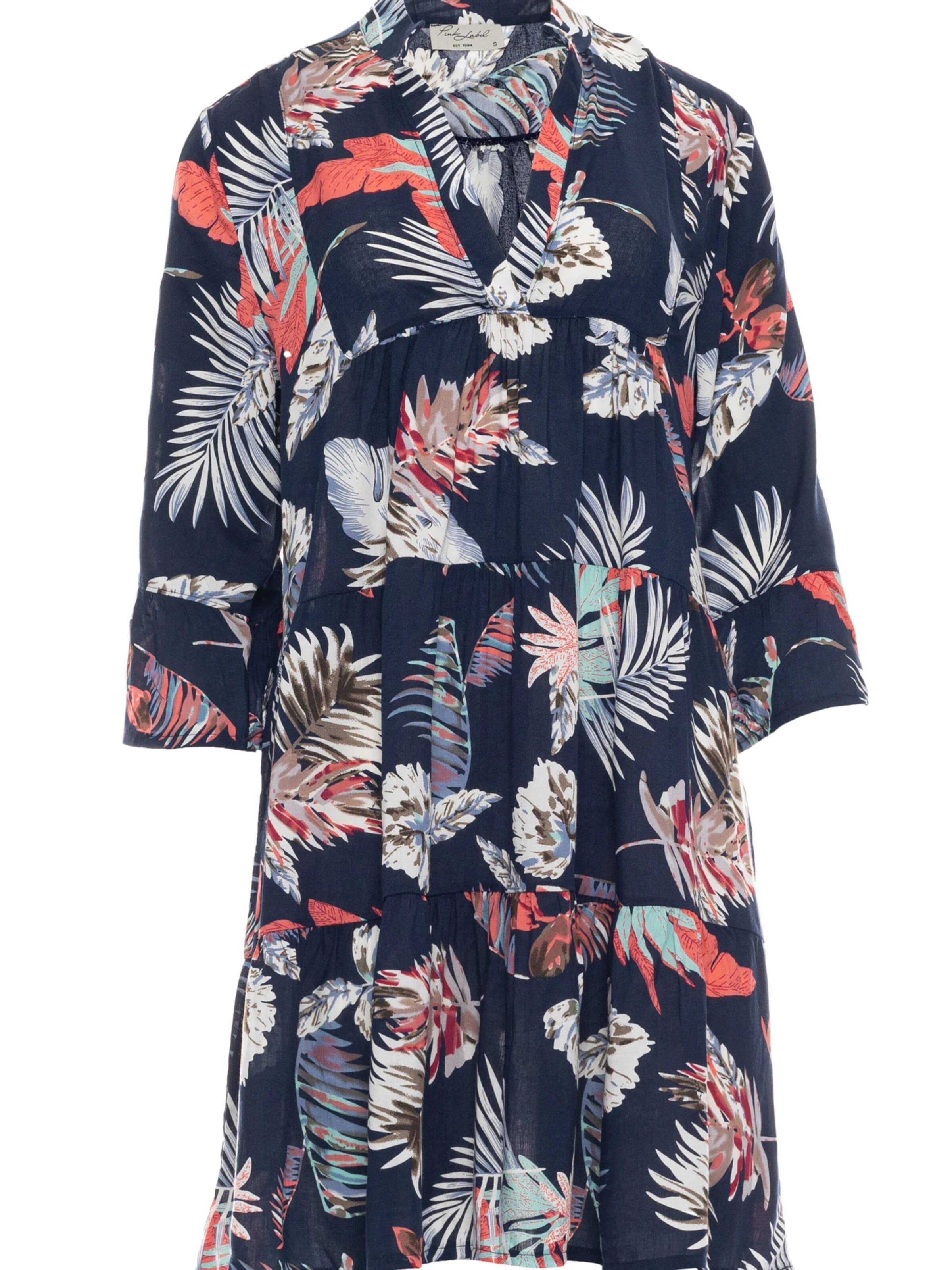 Pink Label Vestido de verão 'BEACHWEAR TROPICAL' em 38 em azul, Vista do artigo