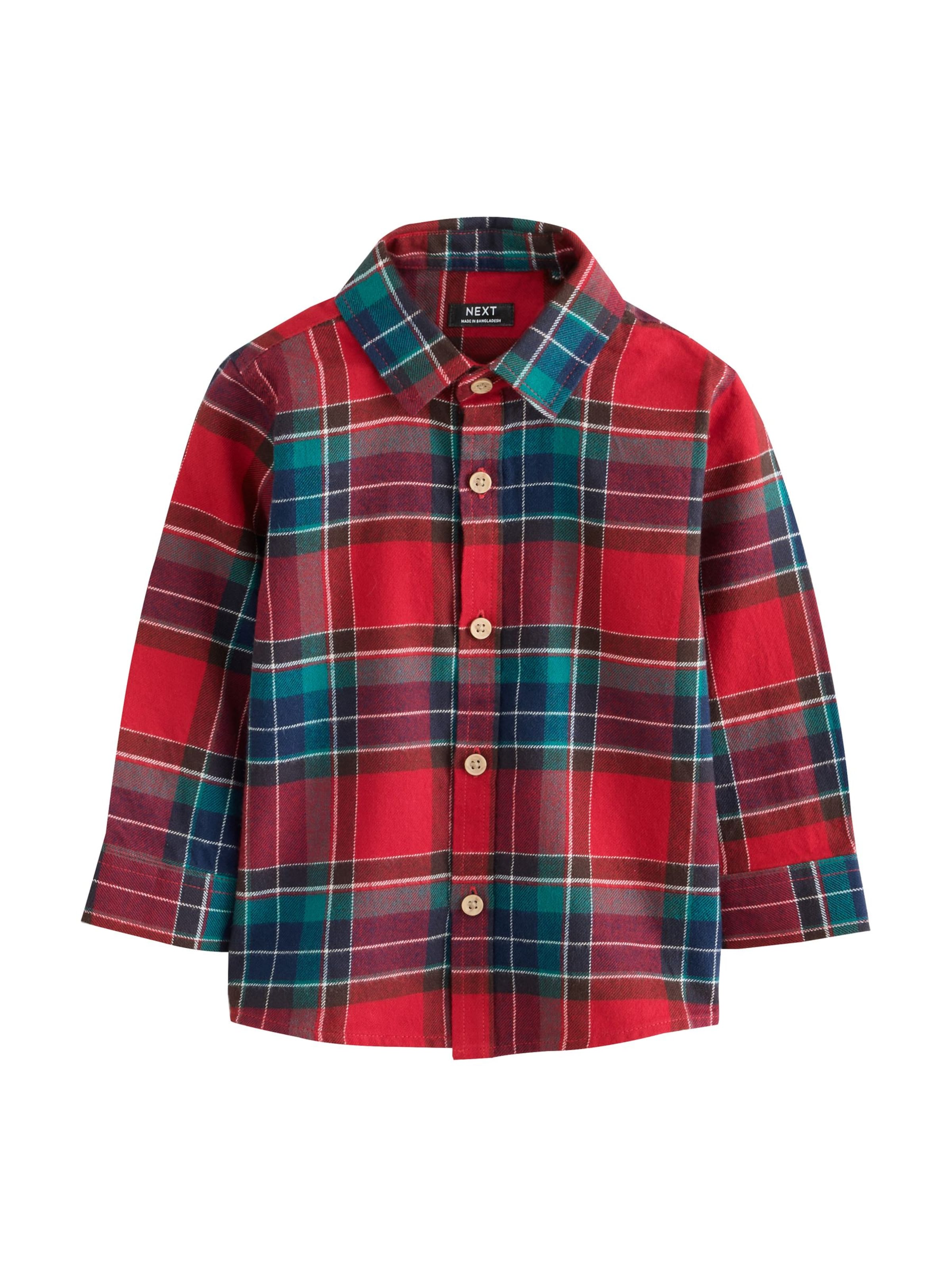 Next Regular fit Overhemd in Rood: voorkant