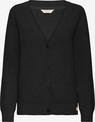 Oxmo Strickjacke ' OXFIANA ' in Schwarz: Vorderseite