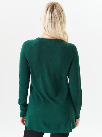 Pull-over 'Gini Fine' GINI LONDON en vert
