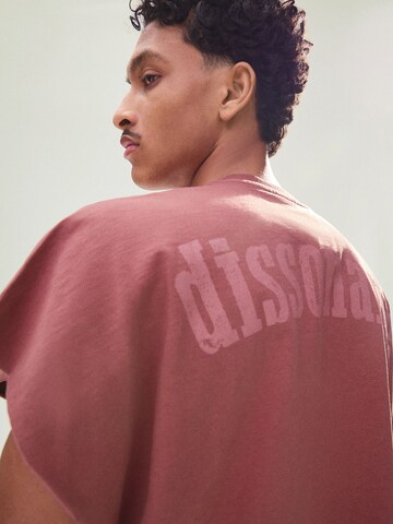 BershkaMajica - crvena boja