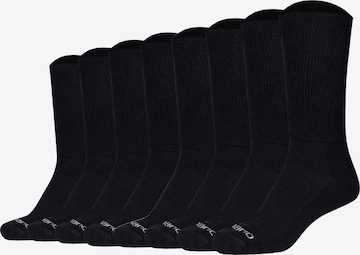 Chaussettes camano en noir : devant