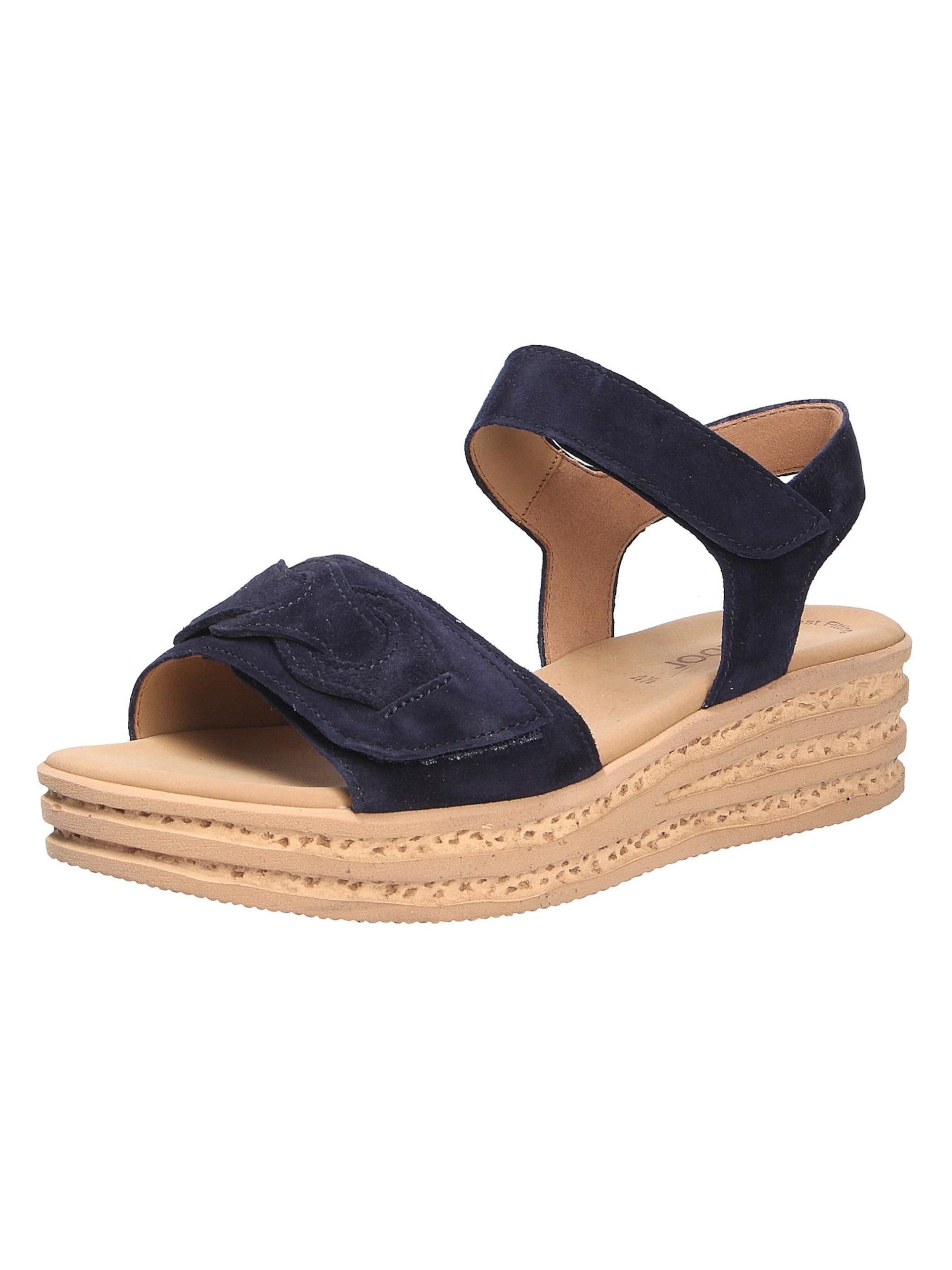 Pius Gabor Sandale‌‌‌ in Blau: Vorderseite