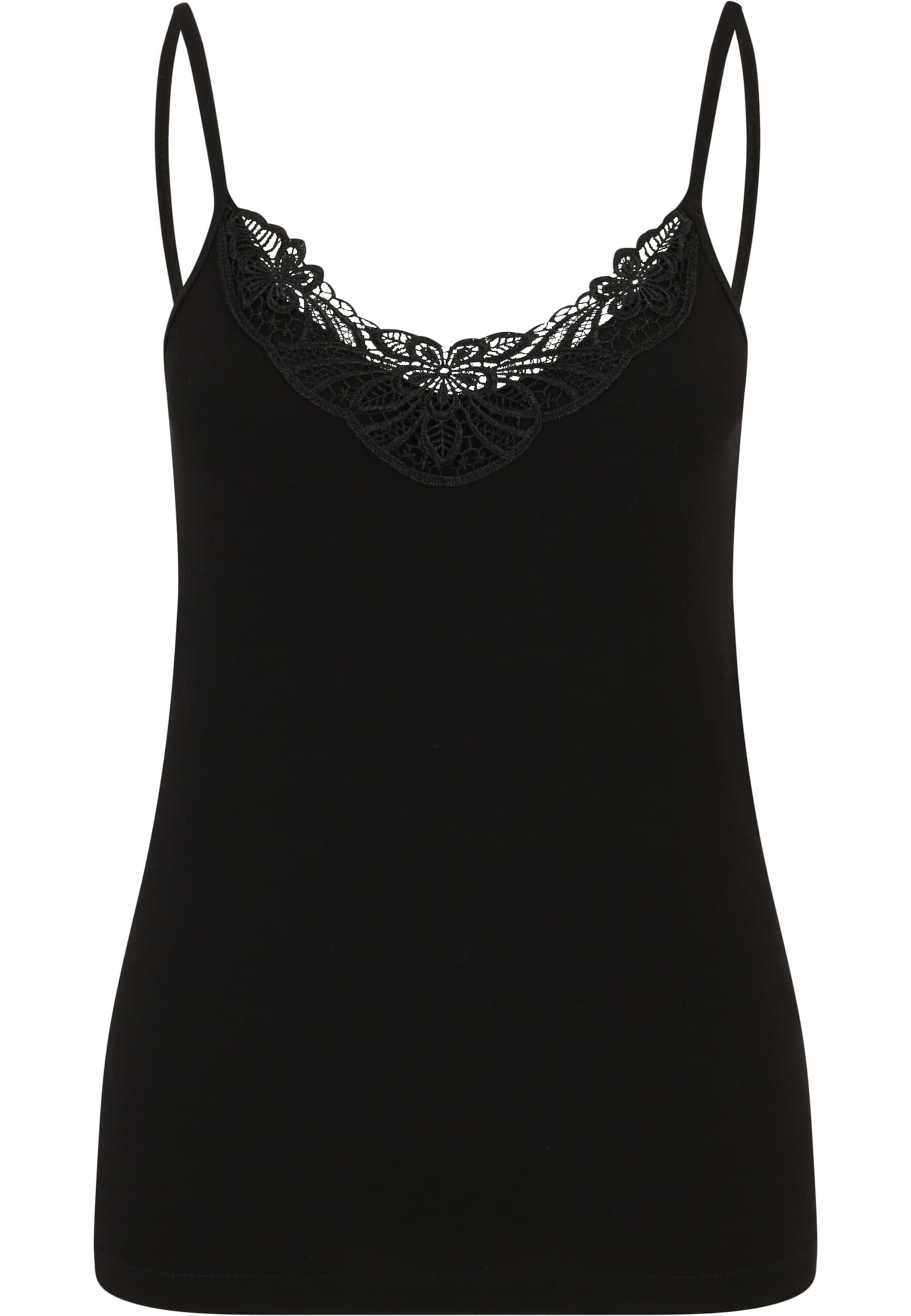 Cloud5ive Top in Zwart: voorkant