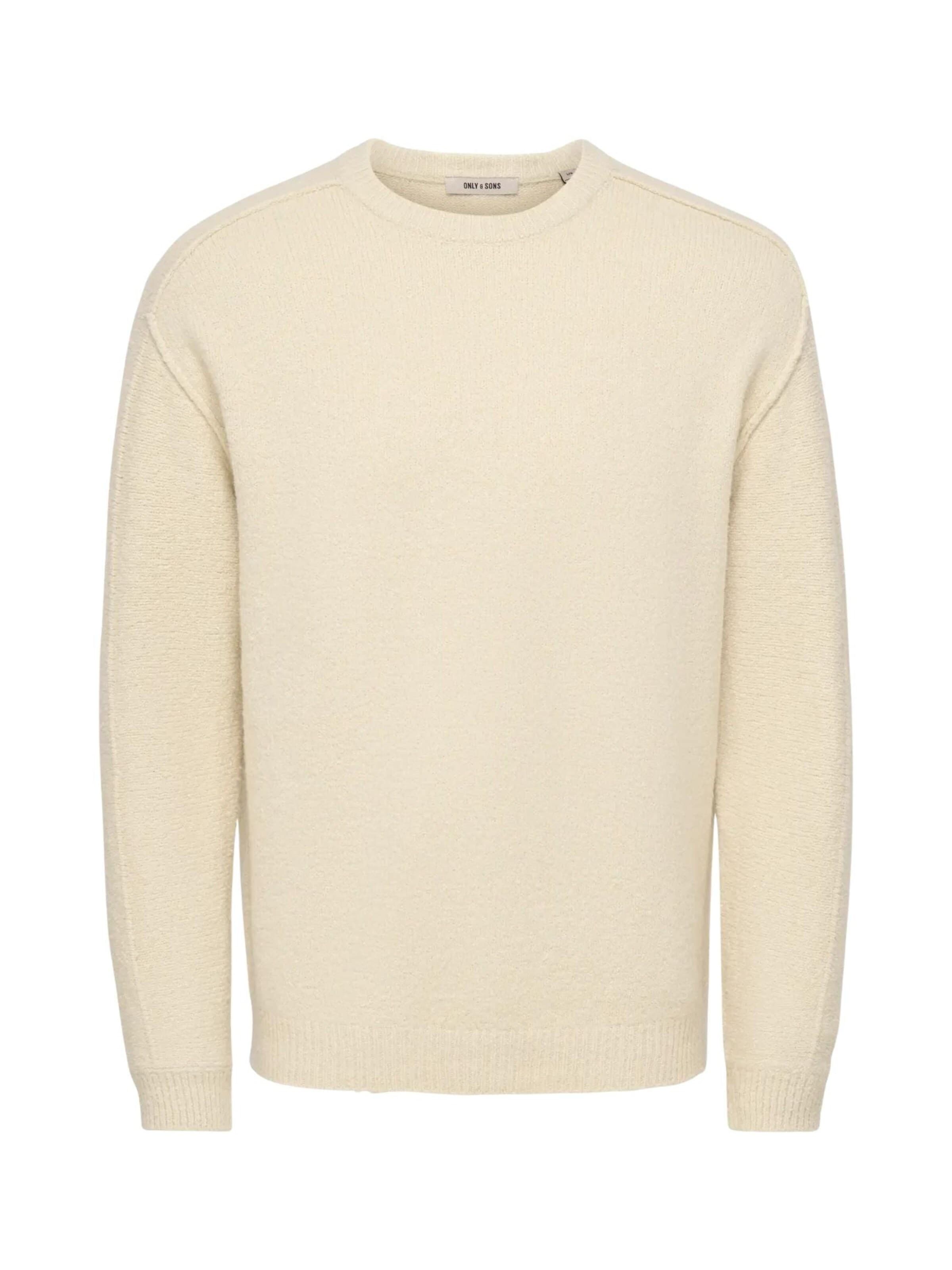 Only & Sons Sweter 'ONSJAMES' w rozmiarze M w kolorze piaskowym, Podgląd produktu