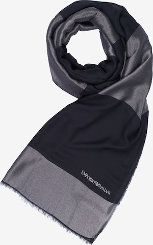ARMANIŠal 'Emporio Armani Schal' - crna boja: prednji dio