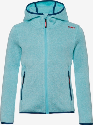 CMP Functionele fleece jas in Blauw: voorkant