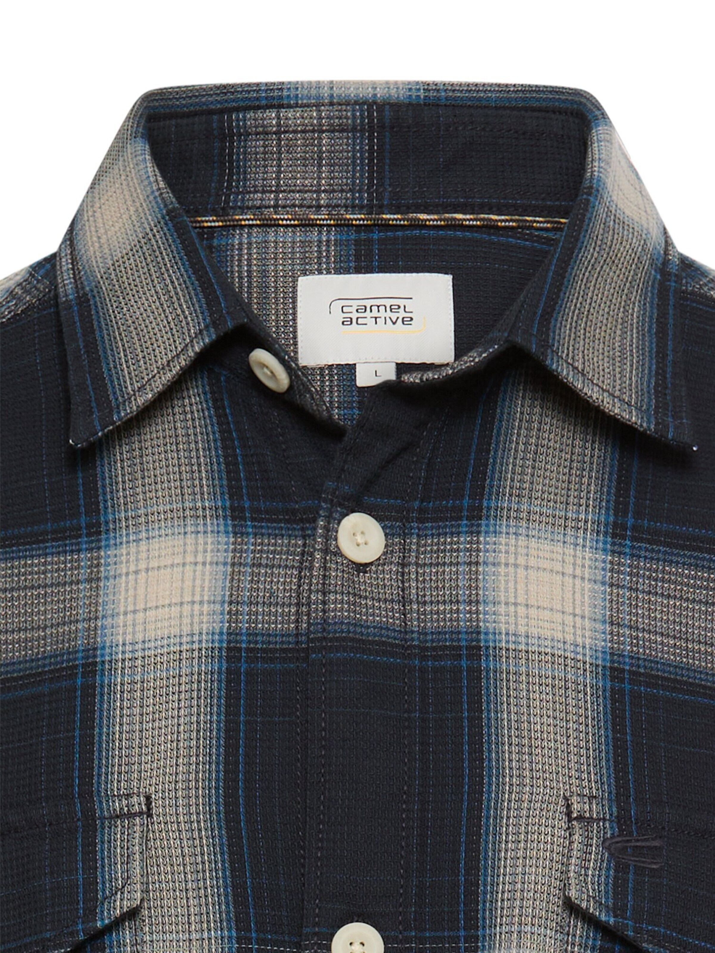 CAMEL ACTIVE Regular fit Button Up Shirt in Blue