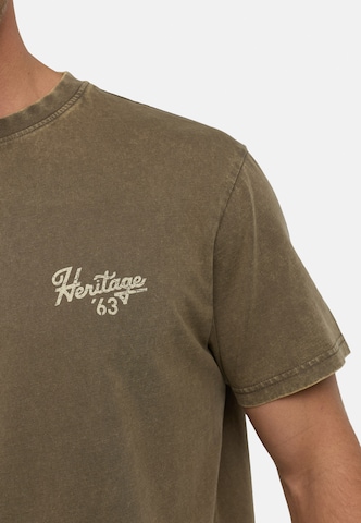 INDICODE JEANS Shirt 'INHeritage' in Beige