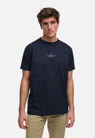 Kronstadt Shirt 'Conrad' in Blauw: voorkant