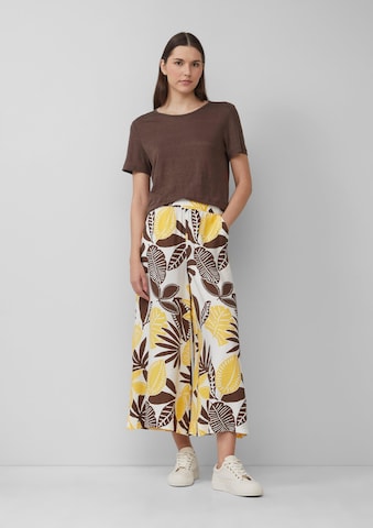 Wide Leg Pantalon s.Oliver en beige