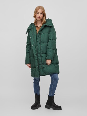 VILA Winter Coat 'Tatte' in Green