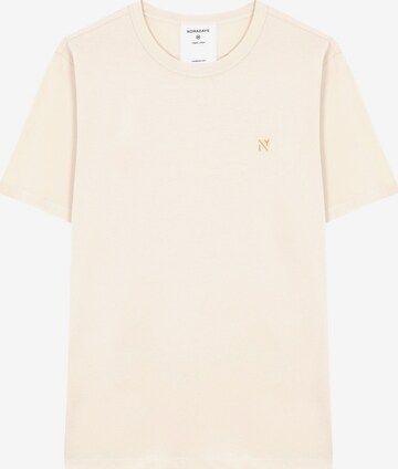 NOWADAYS T-shirt 'Peached' i beige: framsida