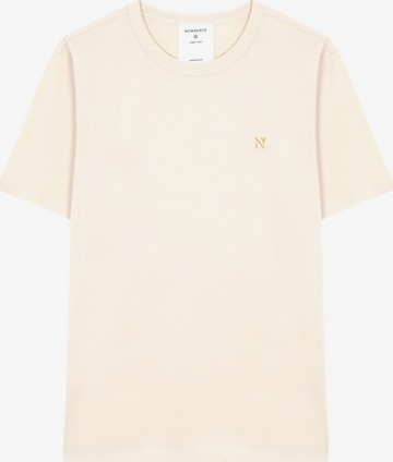 NOWADAYS T-shirt 'Peached' i beige: framsida