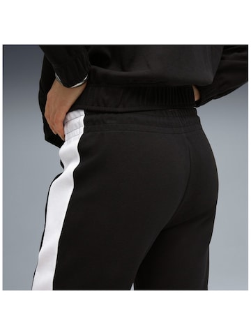 PUMA - regular Pantalón deportivo 'T7' en negro