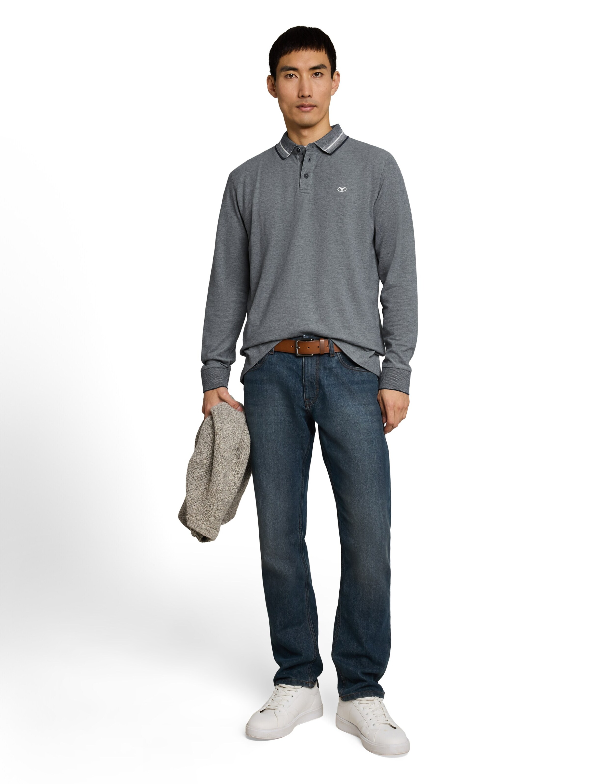 TOM TAILOR Shirt in Blauw