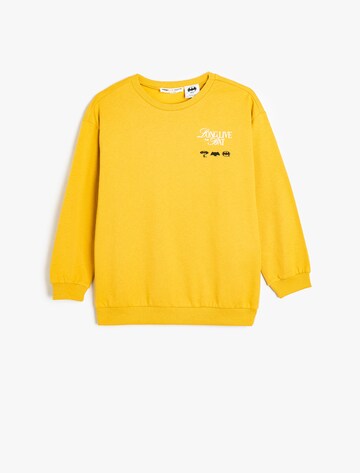Koton Sweatshirt in Yellow: front