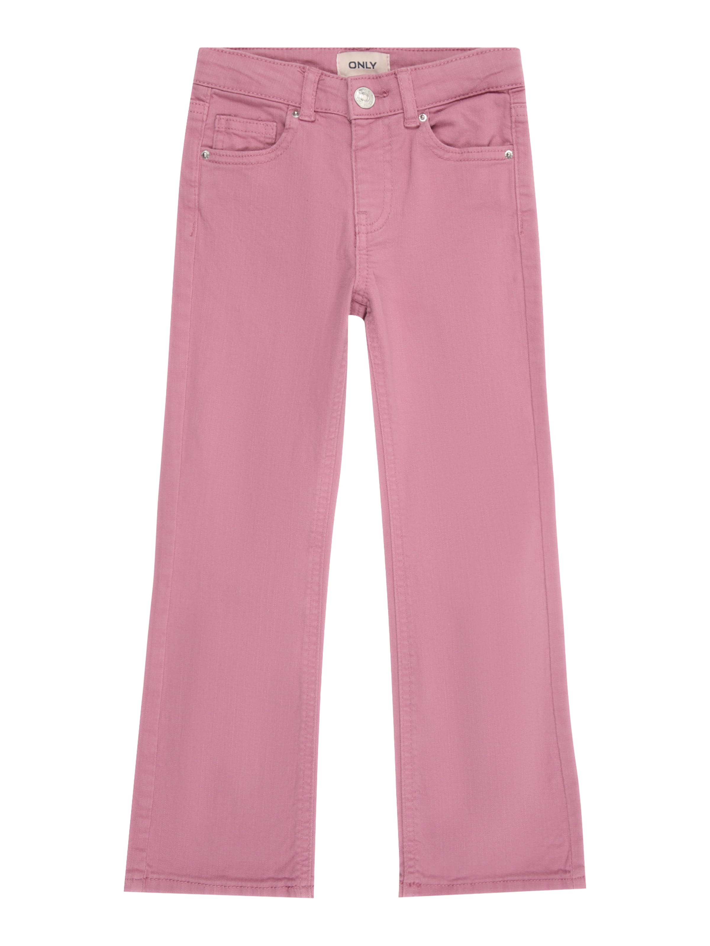 Only Mini Flared Trousers 'KMGSUNNA ANNE' in Purple: front