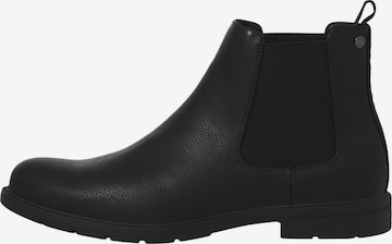 Boots chelsea di JACK & JONES in nero: frontale