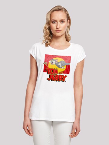 T-shirt F4NT4STIC en blanc : devant