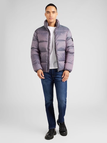 Veste mi-saison Calvin Klein Jeans en violet