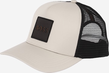 BOSS Keps 'Elliot' i grå: framsida