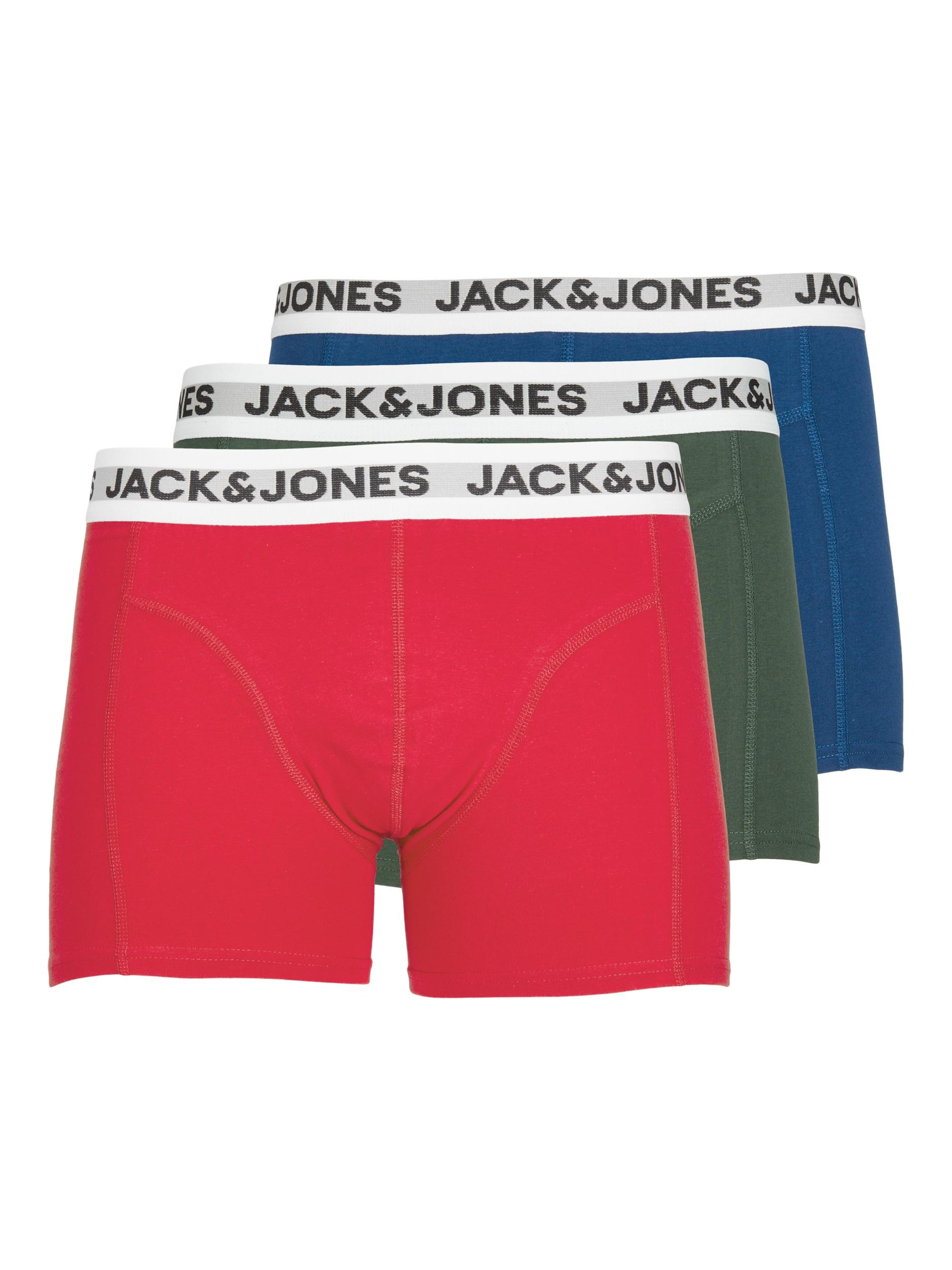 JACK & JONES Boxershorts 'JACRikki' i blå: framsida