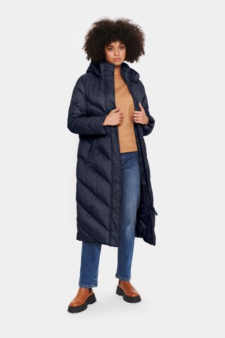 SAINT TROPEZ Winter Coat 'Catja' in Blue