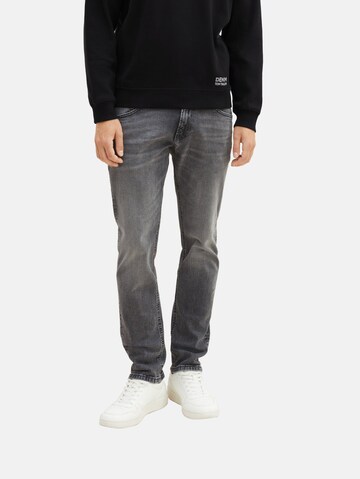 Coupe slim Jean 'Piers' TOM TAILOR DENIM en gris