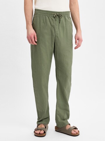 TOM TAILOR Regular Hose ' ' in Grün: Vorderseite