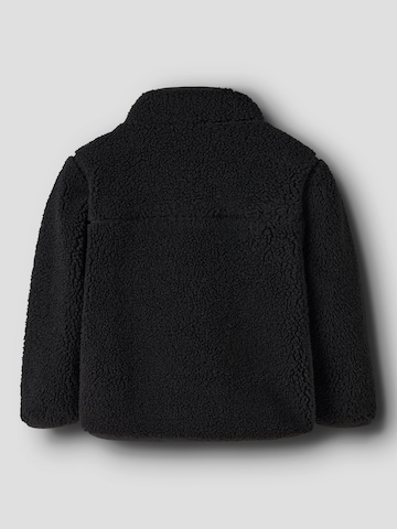 NAME IT Fleece jas 'Mattia' in Zwart