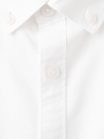 MANGO KIDS Regular fit Skjorta 'ROXFORD' i vit