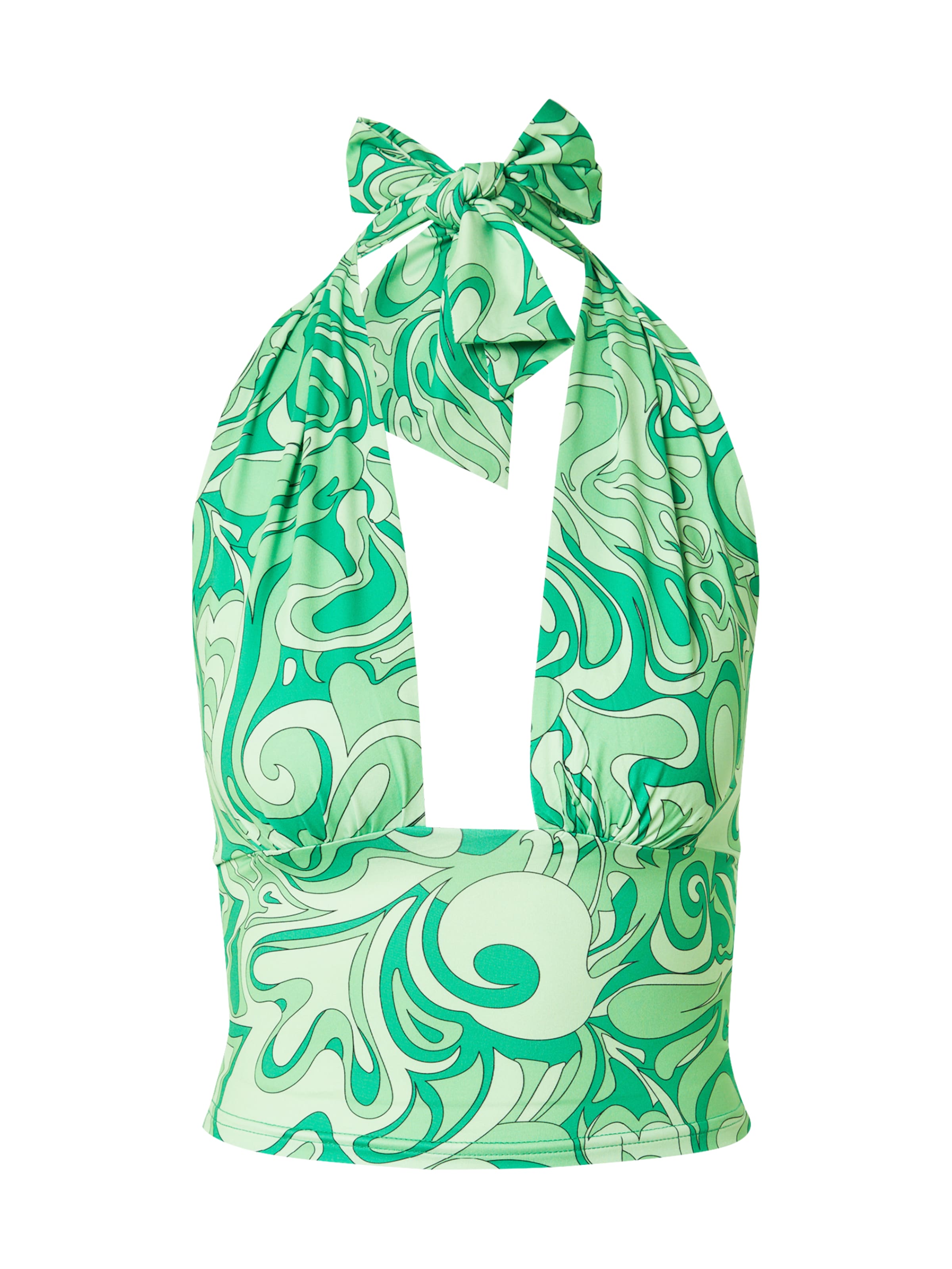 rosemunde Τοπ σε πράσινο: μπροστά