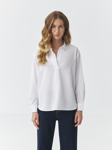 Camicia da donna 'LORCA' di TATUUM in bianco: frontale