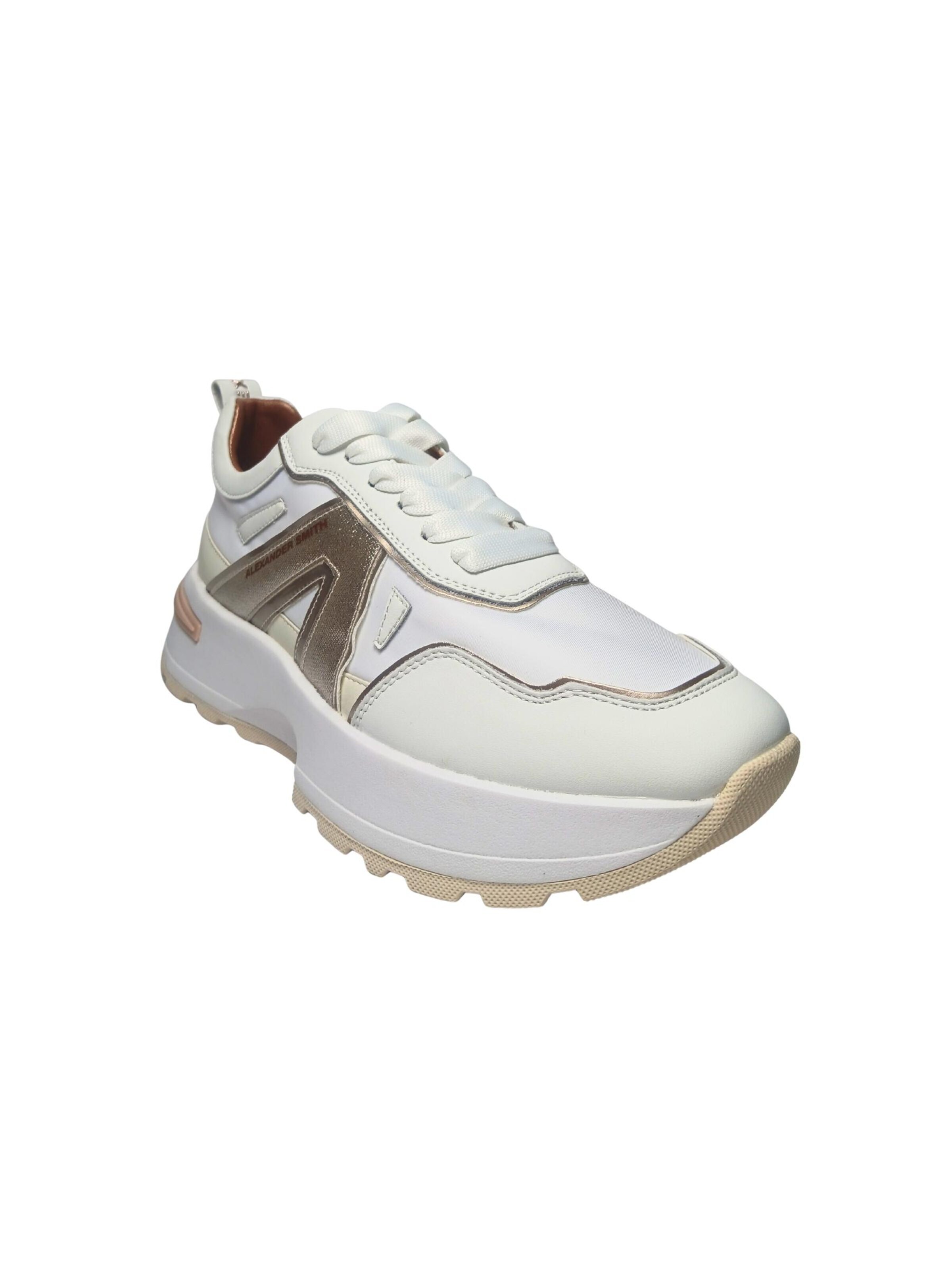 Alexander Smith Sneakers laag in Wit: voorkant