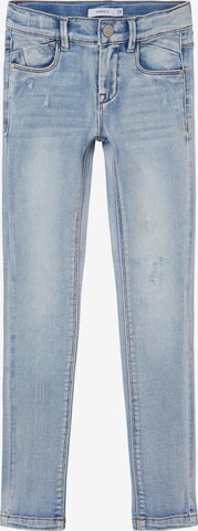 NAME IT Regular Jeans 'Polly' in Blauw: voorkant