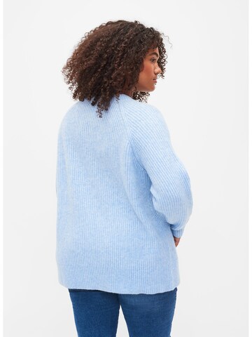Zizzi Пуловер в синьо