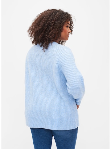 Zizzi Pullover in Blau