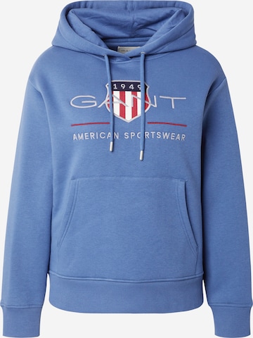 Felpa di GANT in blu: frontale