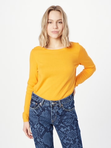 Pull-over ESPRIT en jaune : devant