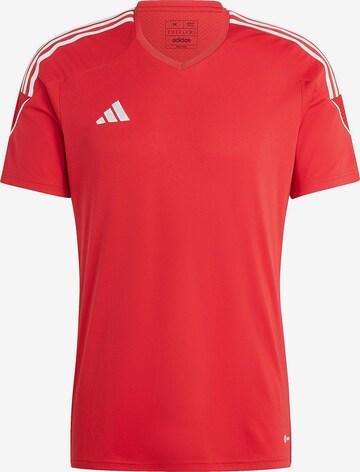 T-Shirt fonctionnel 'Tiro 23 League' ADIDAS PERFORMANCE en rouge : devant