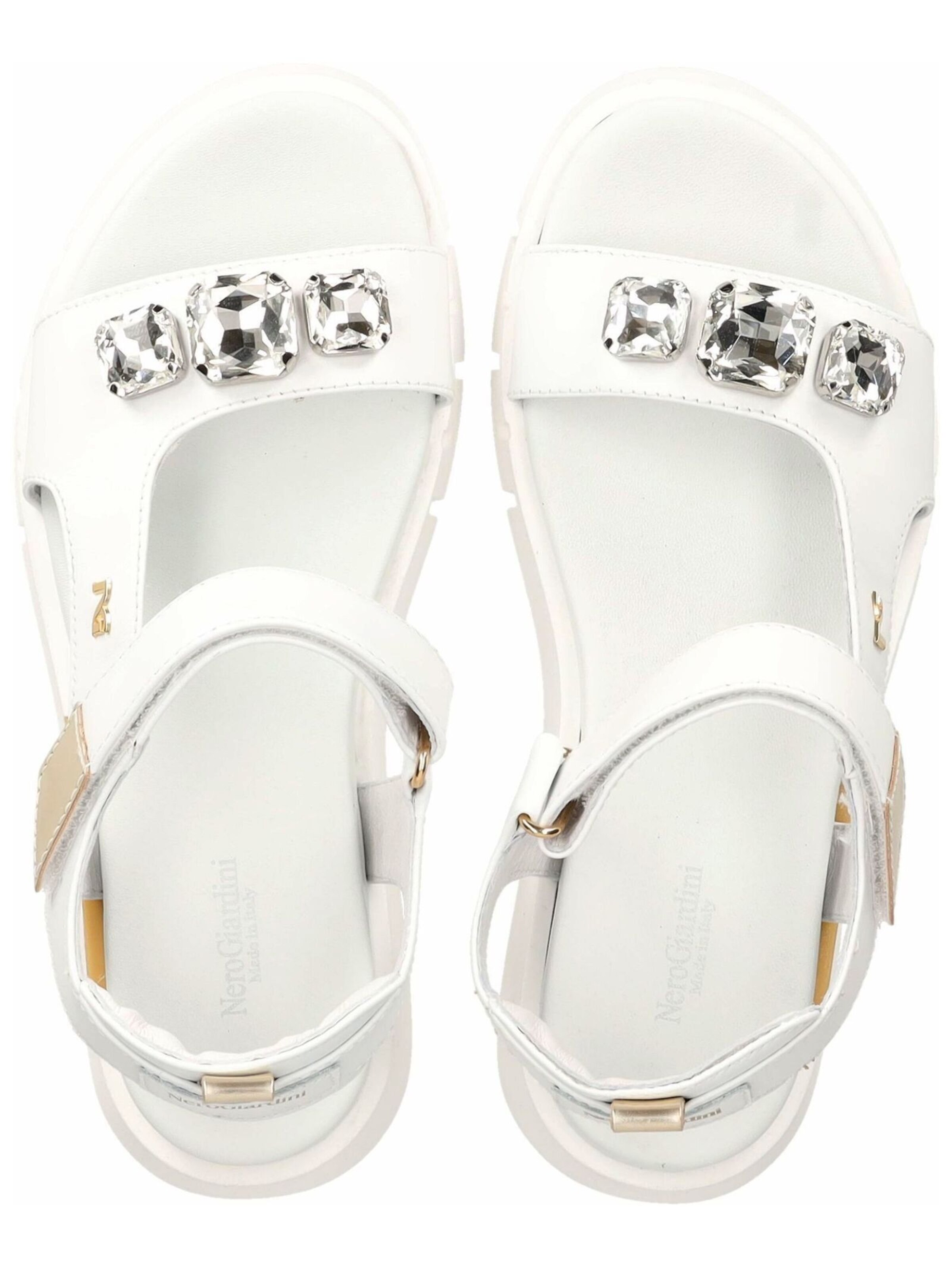 Sandales Nero Giardini en blanc