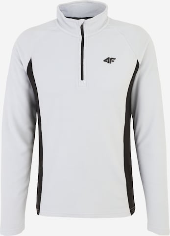 4FSportski pulover - siva boja: prednji dio