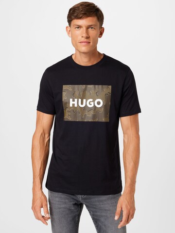 HUGO Shirt 'Dulive' in Green: front