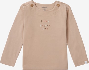 T-Shirt Noppies en beige : devant