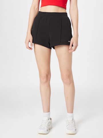 Tommy Jeans Regular Shorts in Schwarz: predná strana