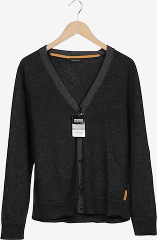 Baldessarini Strickjacke M-L in Grau: Vorderseite