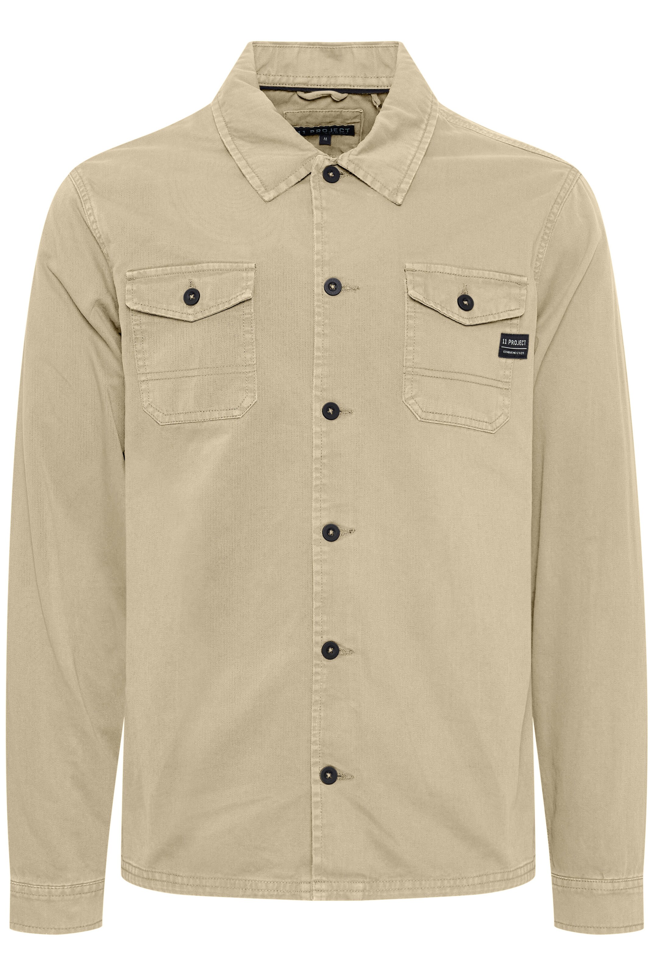 11 Project - Chaqueta de entretiempo 'Johann' en beige: frente