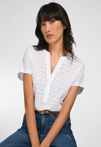 Basler Blouse in White: front