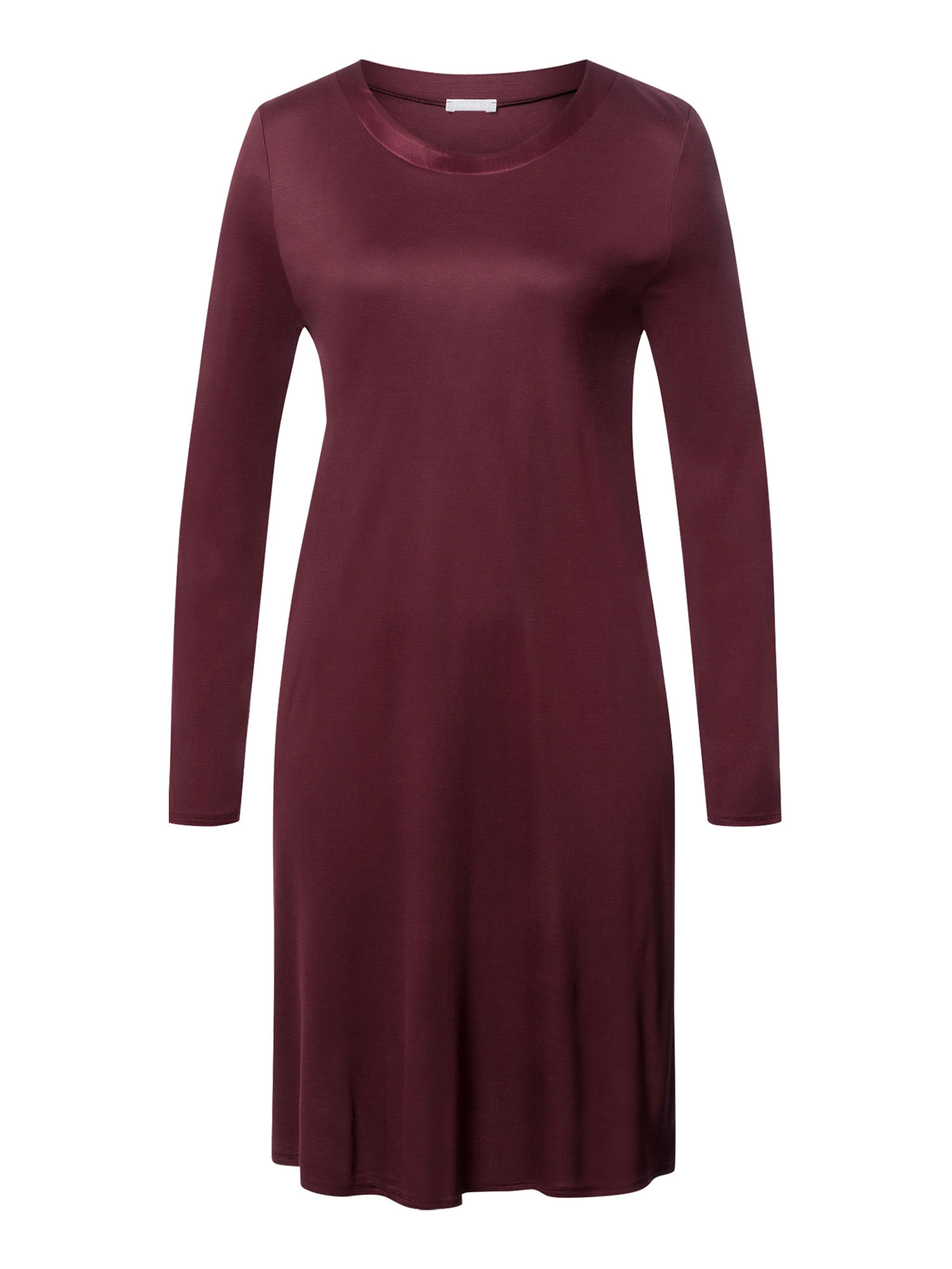 Hanro Nightgown ' Central Grand ' in Brown: front